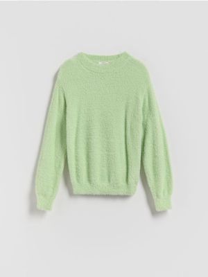 Sweter dziewczęcy na wiosnę Reserved ze sklepu: Reserved w kategorii: Swetry dziewczęce - zdjęcie 74CCA4C-3C1-6972_798FH