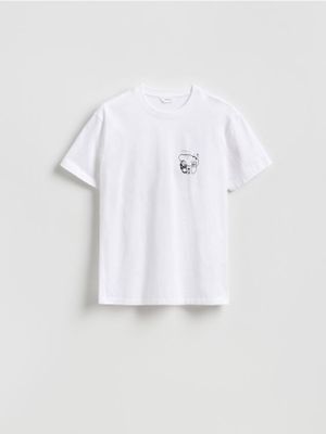 T-shirt męski Reserved ze sklepu: Reserved w kategorii: T-shirty męskie - zdjęcie 74CCA4C-3C1-6972_799JM
