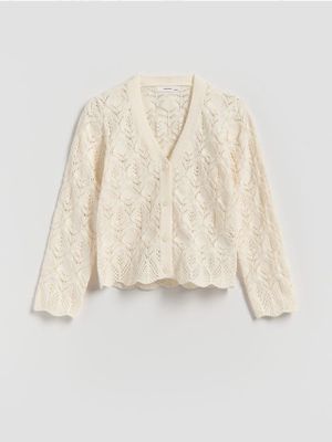 Sweter dziewczęcy na jesień Reserved ze sklepu: Reserved w kategorii: Swetry dziewczęce - zdjęcie 74CCA4C-3C1-6972_804IE