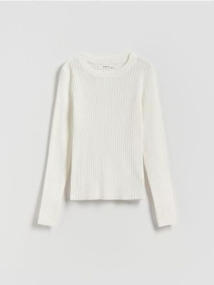 Sweter dziewczęcy na jesień Reserved ze sklepu: Reserved w kategorii: Swetry dziewczęce - zdjęcie 74CCA4C-3C1-6972_805IE