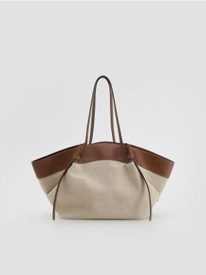 Shopper bag wakacyjna Reserved ze sklepu: Reserved w kategorii: Torby Shopper bag - zdjęcie 74CCA4C-3C1-6972_808FC