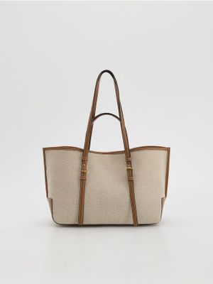 Shopper bag wakacyjna Reserved ze sklepu: Reserved w kategorii: Torby Shopper bag - zdjęcie 74CCA4C-3C1-6972_810FC