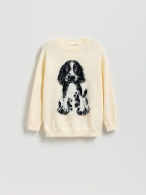 Reserved - Sweter dziewczęcy na jesień ze sklepu: Reserved w kategorii: Swetry dziewczęce