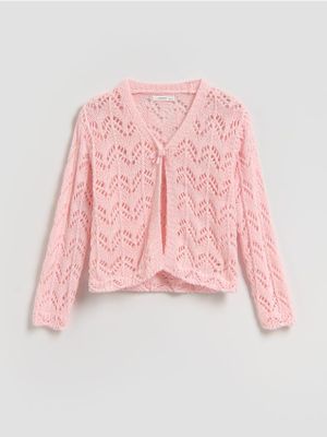 Sweter dziewczęcy na jesień Reserved ze sklepu: Reserved w kategorii: Swetry dziewczęce - zdjęcie 74CCA4C-3C1-6972_815IE