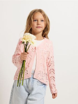 Sweter dziewczęcy na jesień Reserved ze sklepu: Reserved w kategorii: Swetry dziewczęce - zdjęcie 74CCA4C-3C1-6972_815IE