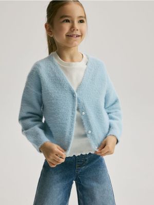 Sweter dziewczęcy jesienny Reserved ze sklepu: Reserved w kategorii: Swetry dziewczęce - zdjęcie 74CCA4C-3C1-6972_817IE