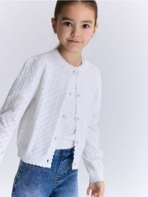 Sweter dziewczęcy na jesień Reserved ze sklepu: Reserved w kategorii: Swetry dziewczęce - zdjęcie 74CCA4C-3C1-6972_818IE