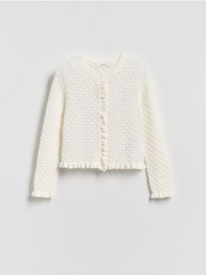 Sweter dziewczęcy jesienny Reserved ze sklepu: Reserved w kategorii: Swetry dziewczęce - zdjęcie 74CCA4C-3C1-6972_822IE