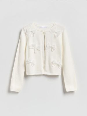 Sweter dziewczęcy jesienny Reserved ze sklepu: Reserved w kategorii: Swetry dziewczęce - zdjęcie 74CCA4C-3C1-6972_823IE