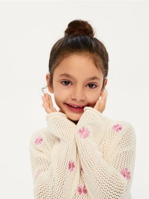 Sweter dziewczęcy Reserved ze sklepu: Reserved w kategorii: Swetry dziewczęce - zdjęcie 74CCA4C-3C1-6972_829IE