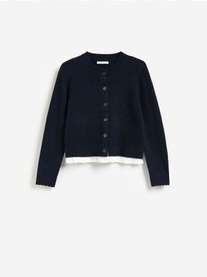 Reserved - Sweter damski casualowy ze sklepu: Reserved w kategorii: Swetry damskie - zdjęcie 74CCA4C-3C1-6972_830KN