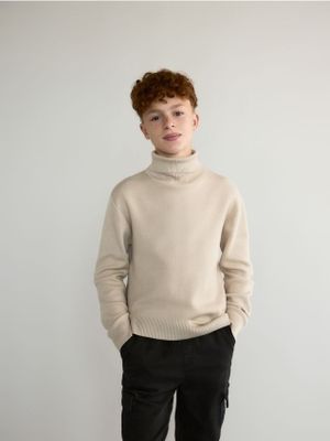 Sweter chłopięcy jesienny Reserved ze sklepu: Reserved w kategorii: Swetry chłopięce - zdjęcie 74CCA4C-3C1-6972_831BE