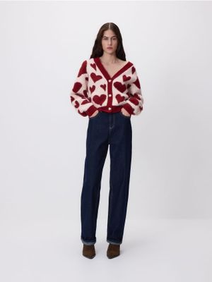 Sweter damski casualowy zimowy Reserved ze sklepu: Reserved w kategorii: Swetry damskie - zdjęcie 74CCA4C-3C1-6972_831IP