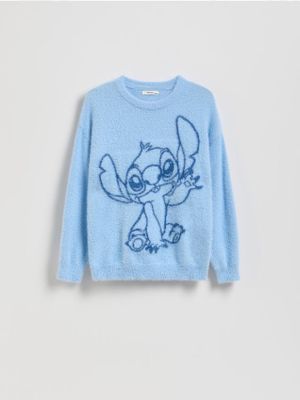 Sweter dziewczęcy na zimę Reserved ze sklepu: Reserved w kategorii: Swetry dziewczęce - zdjęcie 74CCA4C-3C1-6972_835FH