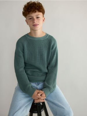 Sweter chłopięcy jesienny Reserved ze sklepu: Reserved w kategorii: Swetry chłopięce - zdjęcie 74CCA4C-3C1-6972_836BE