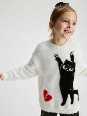 Sweter dziewczęcy jesienny Reserved ze sklepu: Reserved w kategorii: Swetry dziewczęce