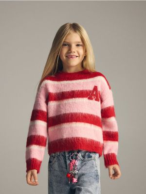 Sweter dziewczęcy jesienny Reserved ze sklepu: Reserved w kategorii: Swetry dziewczęce - zdjęcie 74CCA4C-3C1-6972_840CF