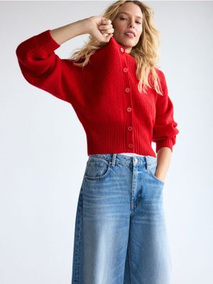 Sweter damski Reserved ze sklepu: Reserved w kategorii: Swetry damskie - zdjęcie 74CCA4C-3C1-6972_840KN