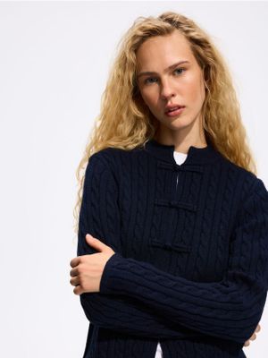Reserved - Sweter damski casual ze sklepu: Reserved w kategorii: Swetry damskie - zdjęcie 74CCA4C-3C1-6972_843KN