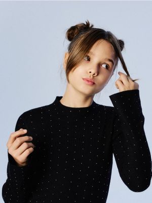Sweter dziewczęcy jesienny Reserved ze sklepu: Reserved w kategorii: Swetry dziewczęce