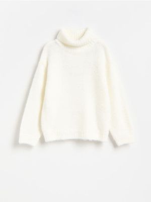 Sweter dziewczęcy jesienny Reserved ze sklepu: Reserved w kategorii: Swetry dziewczęce - zdjęcie 74CCA4C-3C1-6972_850CF