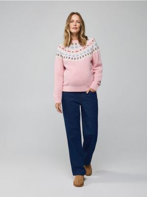 Reserved - Sweter damski casualowy ze sklepu: Reserved w kategorii: Swetry damskie - zdjęcie 74CCA4C-3C1-6972_850KZ