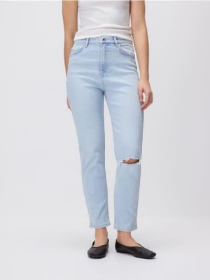 Jeansy damskie casual na wiosnę Reserved ze sklepu: Reserved w kategorii: Jeansy damskie - zdjęcie 74CCA4C-3C1-6972_858JH