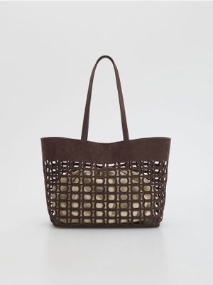 Shopper bag wakacyjna Reserved ze sklepu: Reserved w kategorii: Torby Shopper bag - zdjęcie 74CCA4C-3C1-6972_859FC