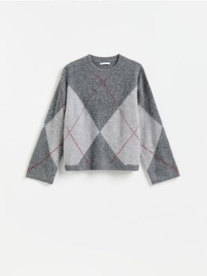 Sweter damski na zimę Reserved ze sklepu: Reserved w kategorii: Swetry damskie