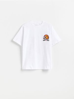 T-shirt chłopięce na lato Reserved ze sklepu: Reserved w kategorii: T-shirty chłopięce - zdjęcie 74CCA4C-3C1-6972_876HR
