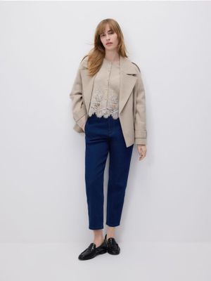 Sweter damski casual Reserved ze sklepu: Reserved w kategorii: Swetry damskie - zdjęcie 74CCA4C-3C1-6972_877IP