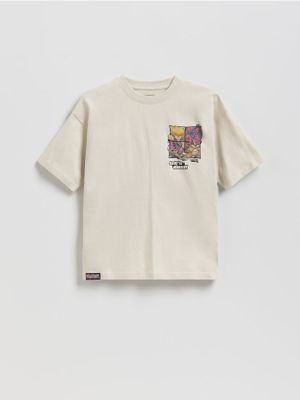 T-shirt chłopięce na lato Reserved ze sklepu: Reserved w kategorii: T-shirty chłopięce - zdjęcie 74CCA4C-3C1-6972_885HR