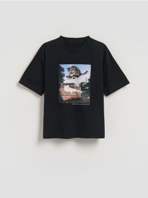 T-shirt chłopięce letni Reserved ze sklepu: Reserved w kategorii: T-shirty chłopięce - zdjęcie 74CCA4C-3C1-6972_907IX