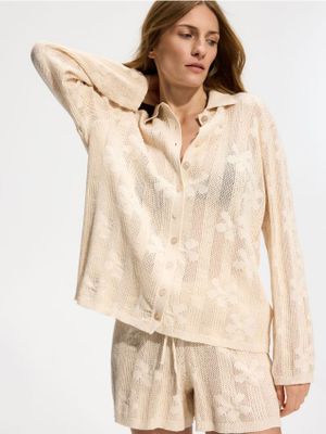 Reserved - Sweter damski casual ze sklepu: Reserved w kategorii: Swetry damskie - zdjęcie 74CCA4C-3C1-6972_910IP