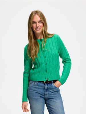 Sweter damski Reserved ze sklepu: Reserved w kategorii: Swetry damskie - zdjęcie 74CCA4C-3C1-6972_910OJ