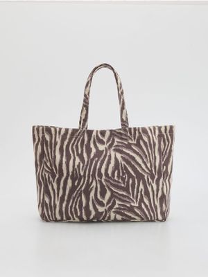 Shopper bag na wakacje Reserved ze sklepu: Reserved w kategorii: Torby Shopper bag - zdjęcie 74CCA4C-3C1-6972_912CM
