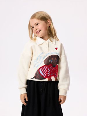 Bluza dziewczęca wiosenna Reserved ze sklepu: Reserved w kategorii: Bluzy dziewczęce - zdjęcie 74CCA4C-3C1-6972_913KB