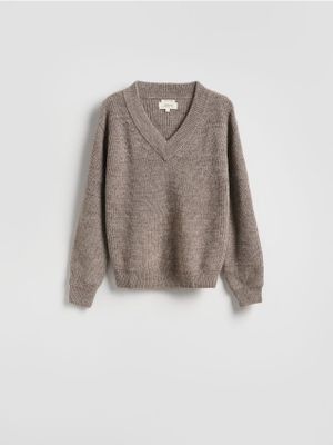 Sweter damski Reserved ze sklepu: Reserved w kategorii: Swetry damskie - zdjęcie 74CCA4C-3C1-6972_922II