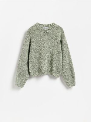 Sweter damski casual Reserved ze sklepu: Reserved w kategorii: Swetry damskie - zdjęcie 74CCA4C-3C1-6972_922OC