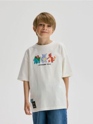 T-shirt chłopięce na lato Reserved ze sklepu: Reserved w kategorii: T-shirty chłopięce - zdjęcie 74CCA4C-3C1-6972_933EG