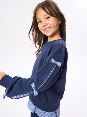 Bluza dziewczęca na wiosnę Reserved ze sklepu: Reserved w kategorii: Bluzy dziewczęce - zdjęcie 74CCA4C-3C1-6972_937KB