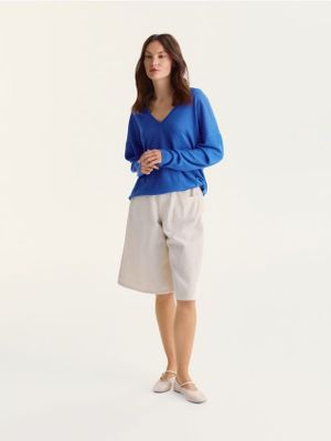 Sweter damski na zimę casualowy Reserved ze sklepu: Reserved w kategorii: Swetry damskie - zdjęcie 74CCA4C-3C1-6972_942KG