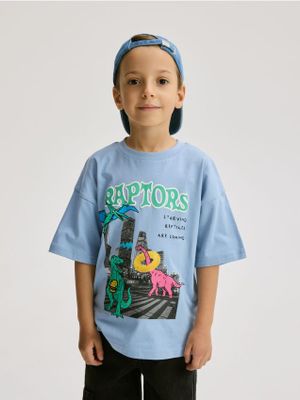 T-shirt chłopięce na lato Reserved ze sklepu: Reserved w kategorii: T-shirty chłopięce - zdjęcie 74CCA4C-3C1-6972_950HR