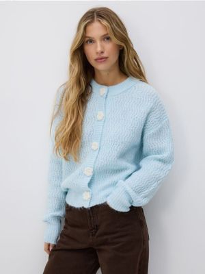 Sweter damski zimowy Reserved ze sklepu: Reserved w kategorii: Swetry damskie - zdjęcie 74CCA4C-3C1-6972_956IL
