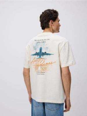 T-shirt męski Reserved ze sklepu: Reserved w kategorii: T-shirty męskie - zdjęcie 74CCA4C-3C1-6972_957HL