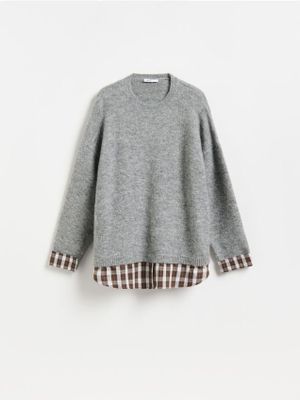 Sweter damski na zimę Reserved ze sklepu: Reserved w kategorii: Swetry damskie - zdjęcie 74CCA4C-3C1-6972_957KL