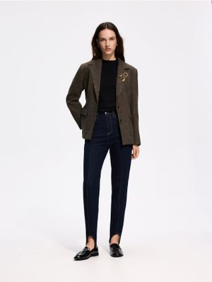 Jeansy damskie w miejskim stylu casual Reserved ze sklepu: Reserved w kategorii: Jeansy damskie - zdjęcie 74CCA4C-3C1-6972_968HU