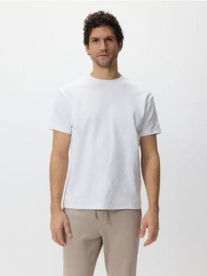 T-shirt męski casual Reserved ze sklepu: Reserved w kategorii: T-shirty męskie - zdjęcie 74CCA4C-3C1-6972_969HL