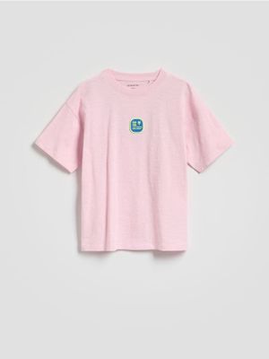 T-shirt chłopięce letni Reserved ze sklepu: Reserved w kategorii: T-shirty chłopięce - zdjęcie 74CCA4C-3C1-6972_979IS