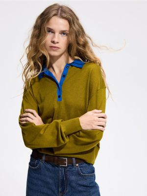 Sweter damski casualowy na zimę Reserved ze sklepu: Reserved w kategorii: Swetry damskie